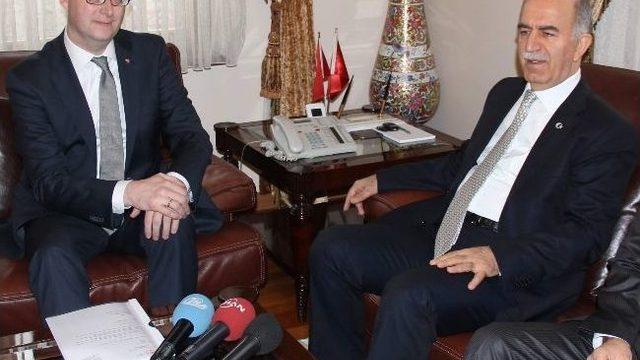 Hessen’deki 3 Mesleki Okuldan Bursa’ya İş Birliği Teklifi