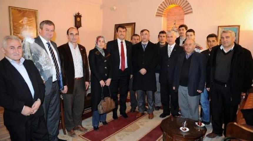 G&ouml;y-der Y&ouml;netimi Ve Tokatlılar Derneğinden Başkan D&uuml;ndar&rsquo;a Ziyaret