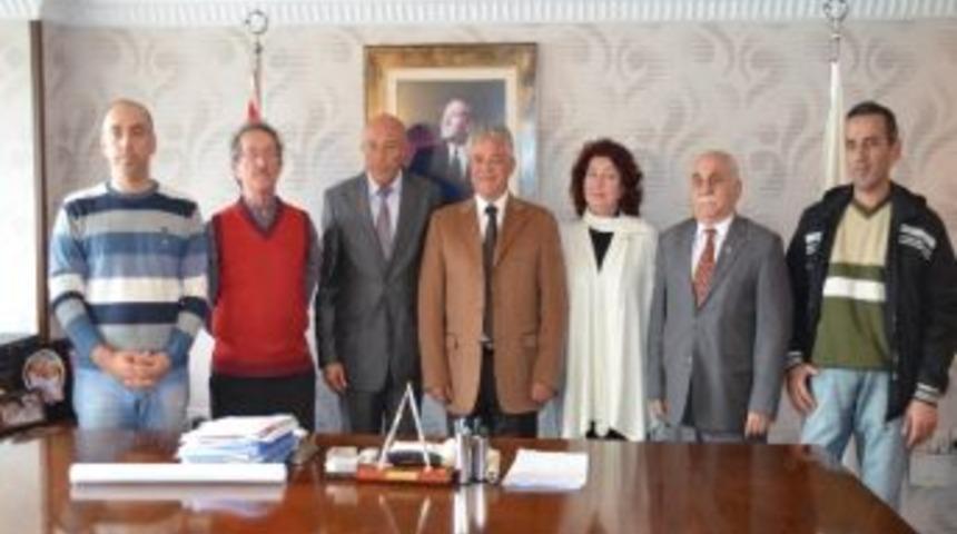 İş&ccedil;i Partililerden Başkan Acar&rsquo;a Ziyaret