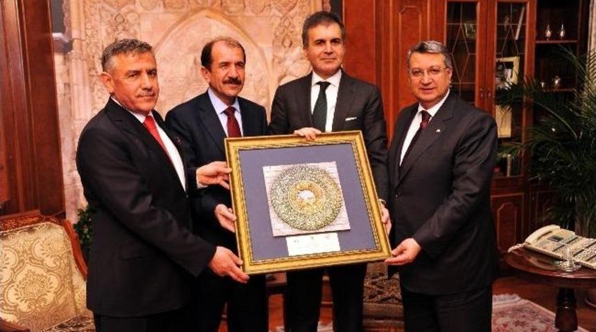 Adanalı Oda Başkanlarından Bakan &Ccedil;elik&rsquo;e Ziyaret