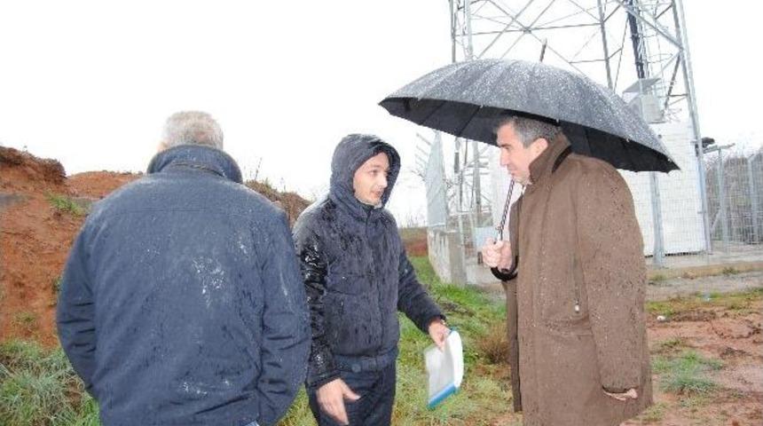 Ak&ccedil;akoca Osmaniye Tepesine 600 Tonluk Su Deposu