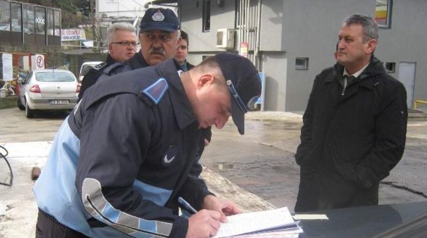 Zabıta Lpg İstasyonunu M&uuml;h&uuml;rledi