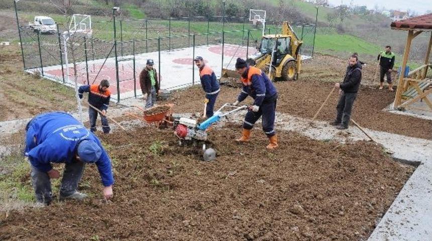 Başiskele'nin Parkları D&uuml;zenleniyor