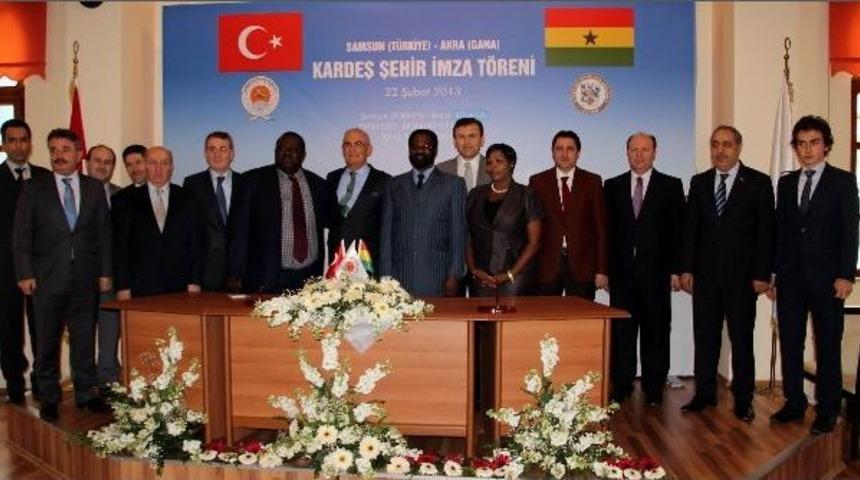 Samsun&rsquo;a Afrikalı Kardeş