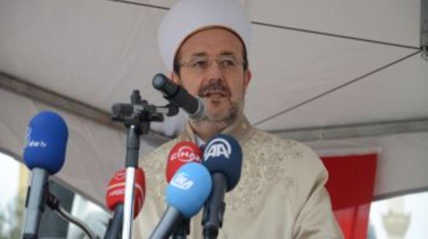 Diyanet İşleri Başkanı: Duyarlılığı Kaybeden M&uuml;sl&uuml;manlık Adına H&uuml;z&uuml;nleniyorum