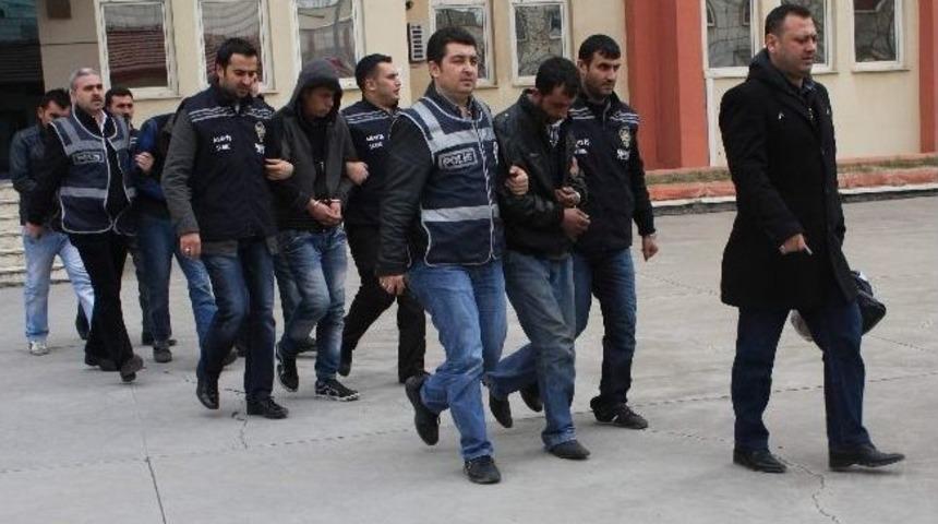 Gaziantep&rsquo;te Hırsızlık Zanlısı 5 Kişi Yakalandı