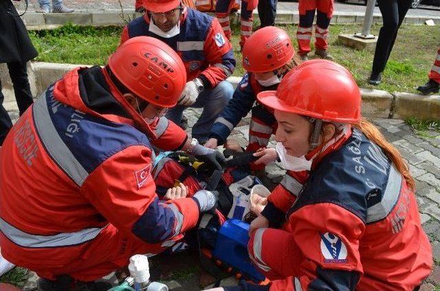 Aydın Umke’nin Söke’deki Tatbikatı Gerçeği Aratmadı