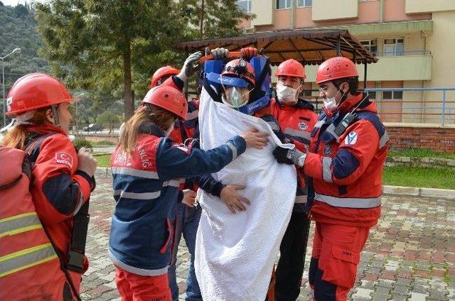 Aydın Umke’nin Söke’deki Tatbikatı Gerçeği Aratmadı