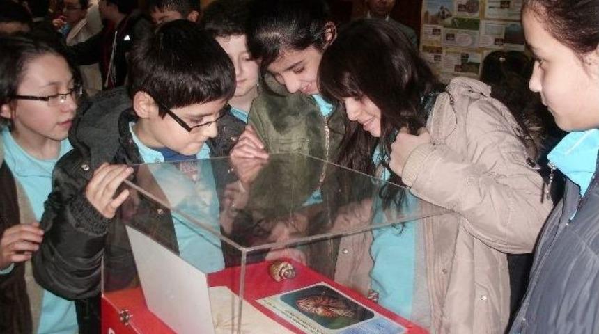 &Ouml;ğrenciler Fosil Dergisini Ziyaret Etti