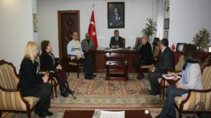 Vali Yılmaz&rsquo;a Teşekk&uuml;r Ziyareti