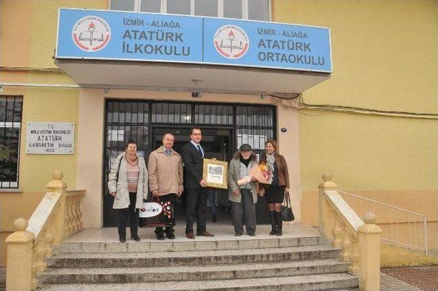 Okulun İlk Anahtarı Yöneticilere Teslim Edildi