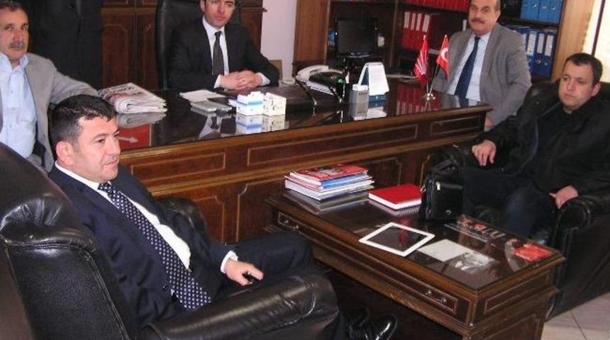 Mazlum Der Y&ouml;neticilerinden Chp&rsquo;ye Ziyaret