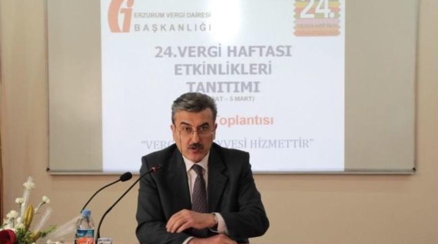 Erzurum Vergi Dairesi Başkanı Yunus Poyraz: