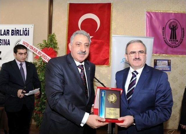 Vesob Başkanı Alpaslan ‘esnaf Oscar Ödülü’ Aldı