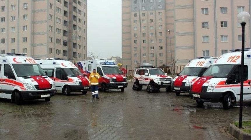 Balıkesir 112'ye Obez Ve Kar Ambulansı Takviyesi