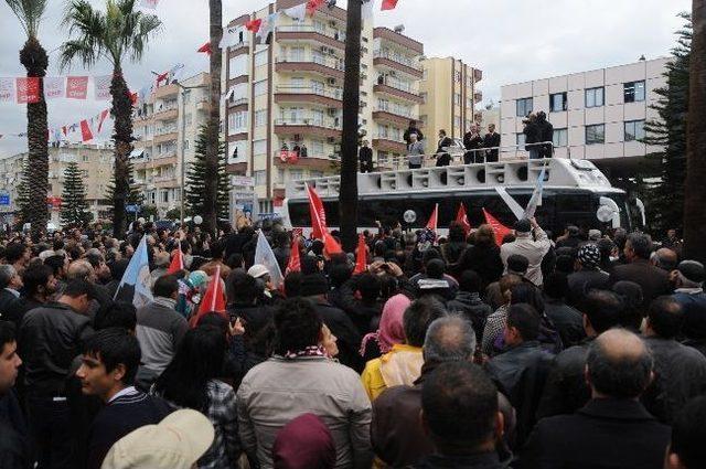 Kılıçdaroğlu, Kumluca Ve Finike'yi Ziyaret Etti