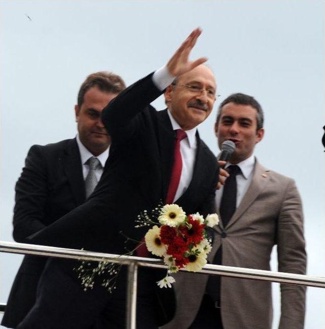 Kılıçdaroğlu, Kumluca Ve Finike'yi Ziyaret Etti