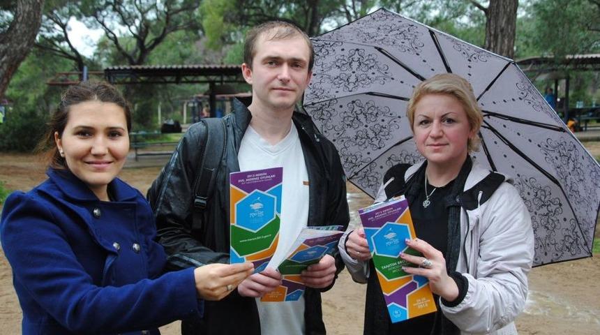 Yabancı Oryantiring Sporcularına Mersin 2013 Akdeniz Oyunları Tanıtıldı