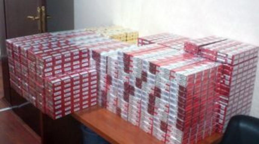 Samsun'da 2 Bin 20 Paket Ka&ccedil;ak Sigara Ele Ge&ccedil;ti