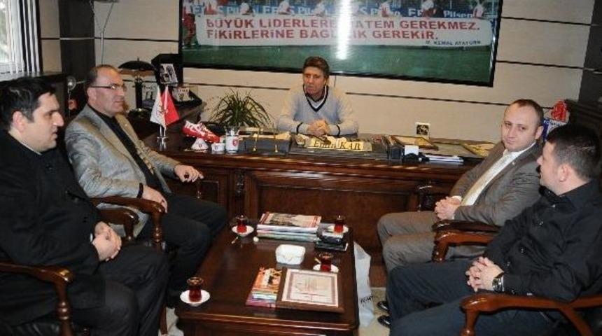Kızılay&rsquo;dan Samsunspor&rsquo;a Ziyaret