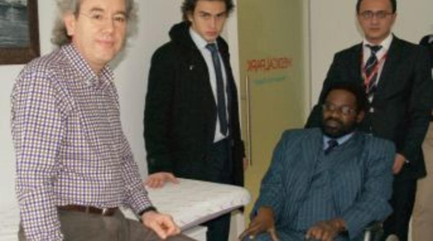 Ganalı Başkan D&uuml;ş&uuml;p Sakatlandı