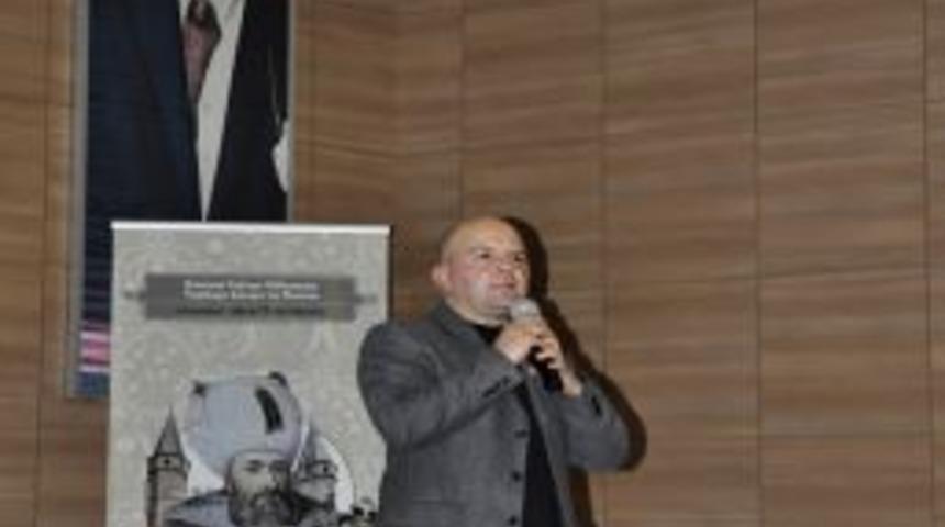 Talha Uğurluel, Melikşah &Uuml;niversitesi&rsquo;nde Kanuni Sultan S&uuml;leyman&rsquo;ı Anlattı