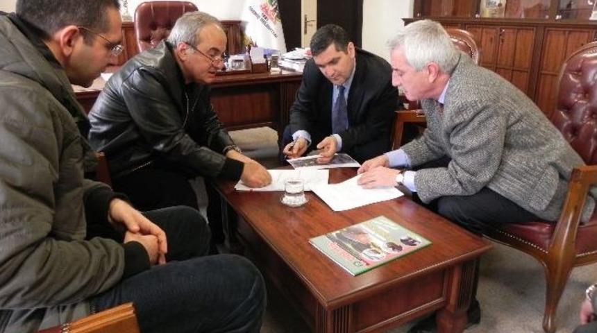 Dsi B&ouml;lge M&uuml;d&uuml;r&uuml; &Ouml;zbal'dan Başkan Keskin&rsquo;e Ziyaret