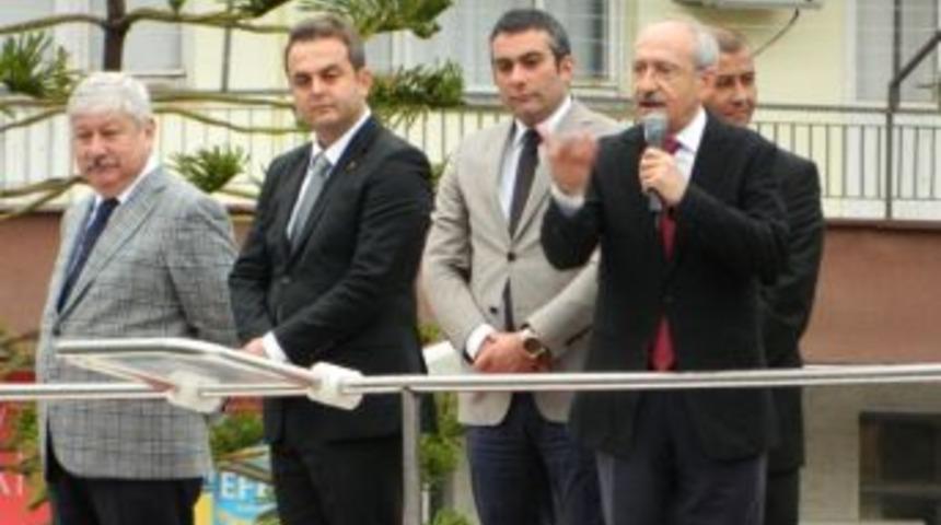 CHP Genel Başkanı Kılı&ccedil;daroğlu, Kumluca'da