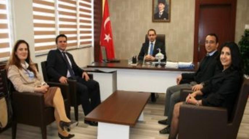 Araban Adliyesi &Ccedil;alışanlarından Kaymakam Karabektaş&rsquo;a Ziyaret