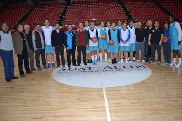 Tüfad’dan Kayseri Kaski Bayan Basket Takımına Moral Ziyareti