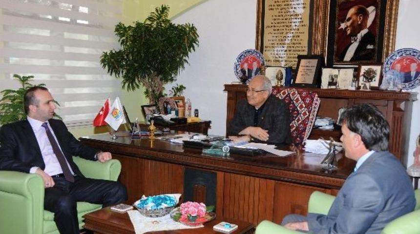 &Uuml;lk&uuml;c&uuml; İş&ccedil;iler Derneği Genel Başkanı Hkandemir&rsquo;den Başkan Kocamaz&rsquo;a Ziyaret