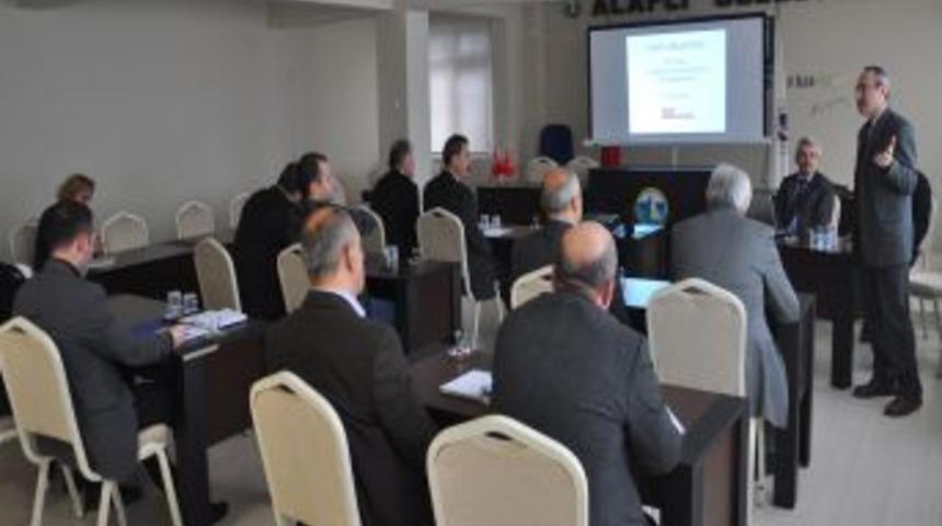 Alaplı&rsquo;da Iş Sağlığı Ve G&uuml;venliği Anlatıldı