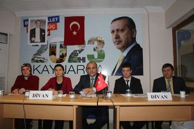 Ak Parti Danışma Meclisi Kaynarca’da Yapıldı