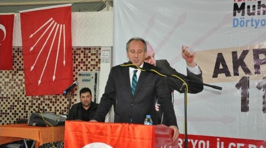 Chp'li İnce: "akp'lileri Otob&uuml;slere Doldurup Y&uuml;ce Divan&rsquo;a G&ouml;ndereceğiz"