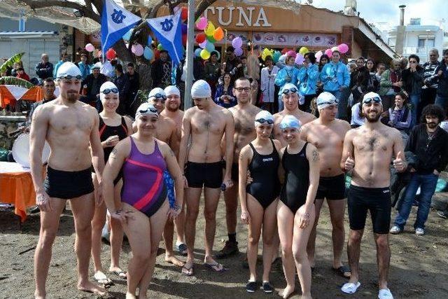 7. Datça Kış Yüzme Maratonu’nda Dostluk Kazandı