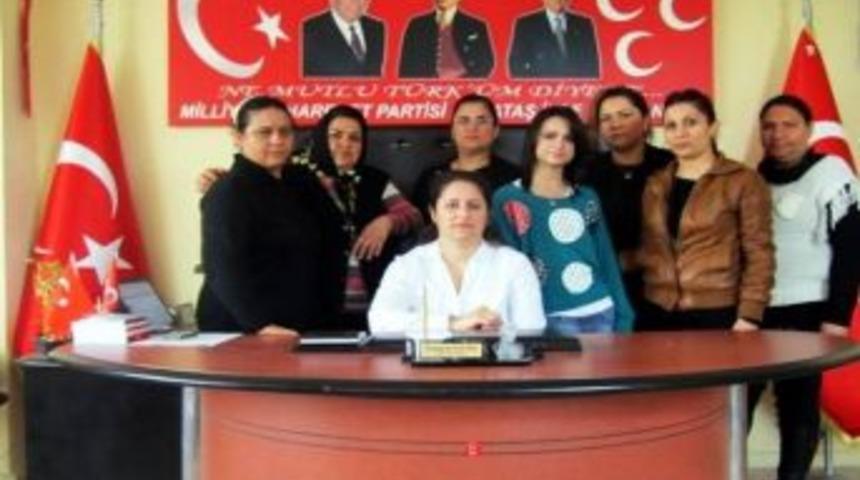 Karataş&rsquo;ta Mhp Kadın Kolları Başkanlığı&rsquo;na Funda Balbars Getirildi