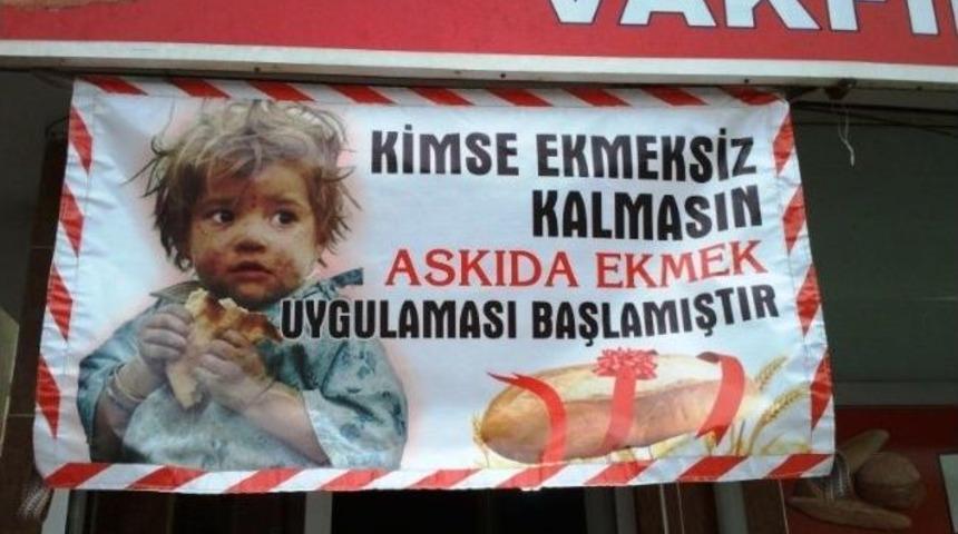 Edremit&rsquo;te &lsquo;askıda Ekmek&rsquo; Dar Gelirlinin Y&uuml;z&uuml;n&uuml; G&uuml;ld&uuml;r&uuml;yor