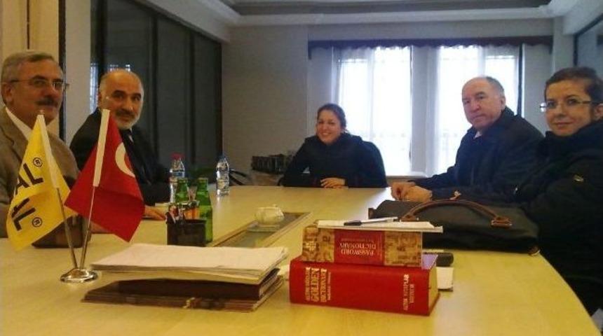 Samib Ve Sa&uuml; Birlikte Firmaları Ziyaret Etti