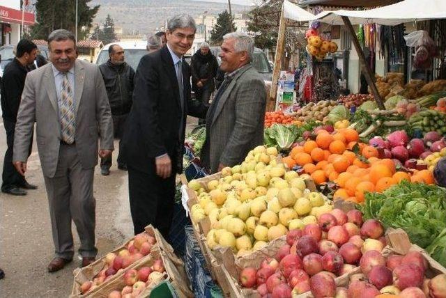 Chp Gaziantep İl Başkanlığı, Yavuzeli İlçesini Ziyaret Etti