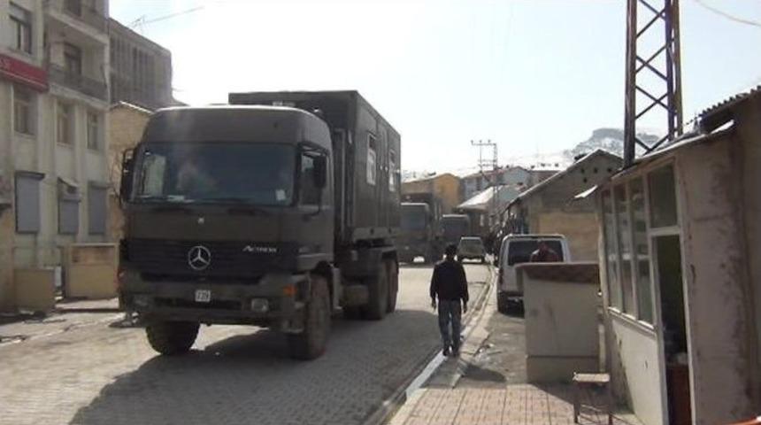 &Ccedil;ukurca&rsquo;da Askeri Sevkiyat