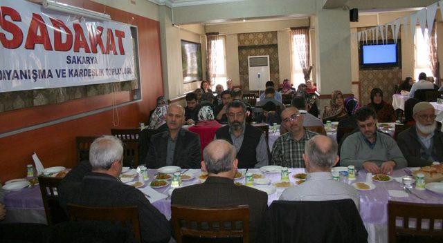 Sakarya’da Kardeşlik Sofrası Kuruldu