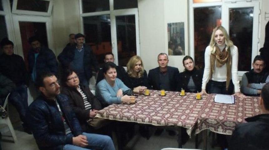 Chp Mahalle Ve K&ouml;y Ziyaretlerini S&uuml;rd&uuml;r&uuml;yor