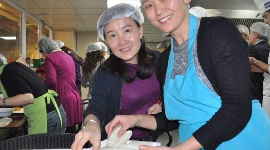 Bolu&rsquo;ya Gelen Tayvanlılar Yemekleriyle Yarıştı