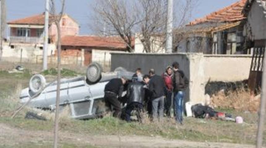 Afyonkarahisar&rsquo;da Trafik Kazası: 5 Yaralı