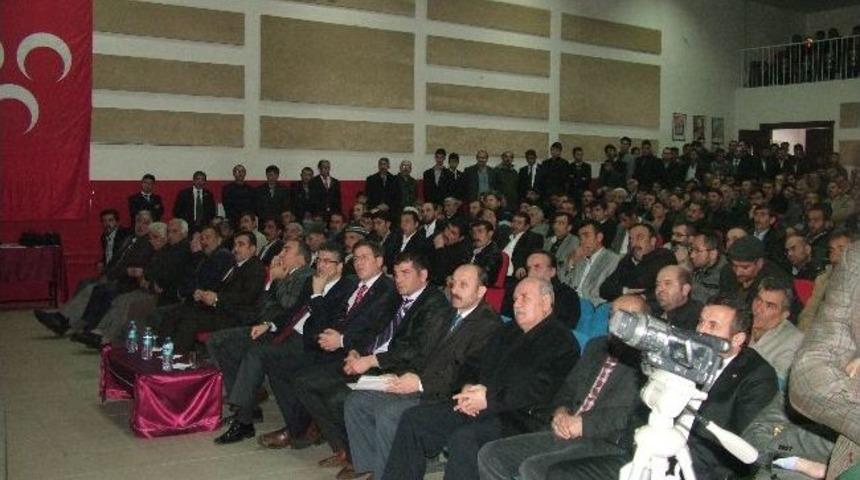 Aşkale&rsquo;de &ldquo;eyalete Hayır, B&uuml;y&uuml;kşehir&rsquo;e Evet&rdquo; Adlı Konferans D&uuml;zenlendi