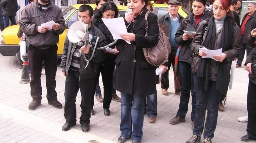 Malatya Demokratik Kadın Platformu Adına Basın A&ccedil;ıklaması Yapıldı