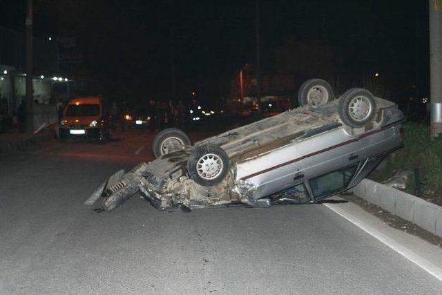 Dalaman’da Trafik Kazası; 1 Ağır Yaralı