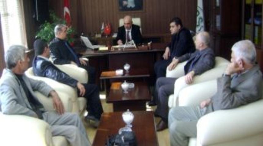 Doğanşehir Heyetinden Dsi Bölge Müdürüne Ziyaret