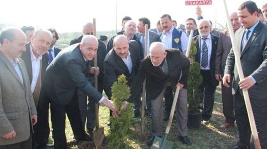 Sakarya&rsquo;da Prof. Dr. Necmettin Erbakan Hatıra Ormanı