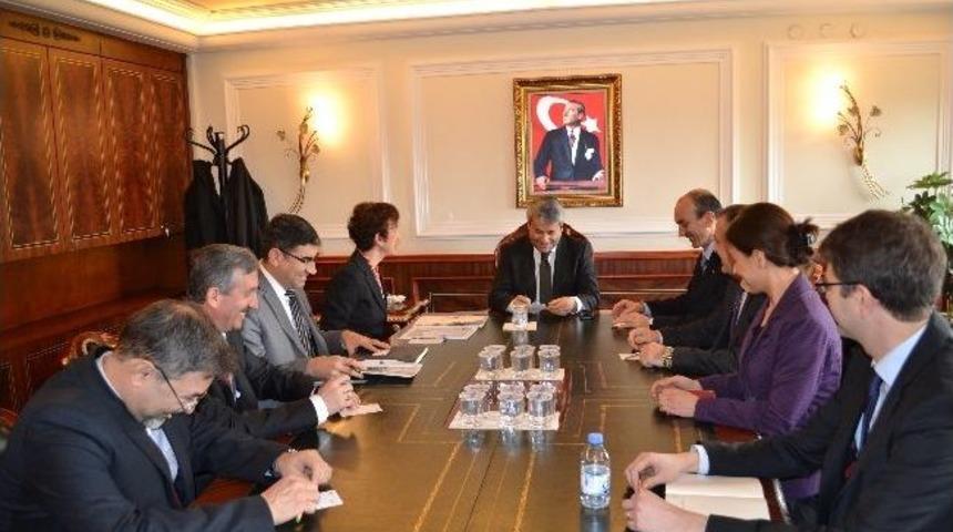 D&uuml;zce Teknopark Y&ouml;netim Kurulundan Bakanlığa Ziyaret